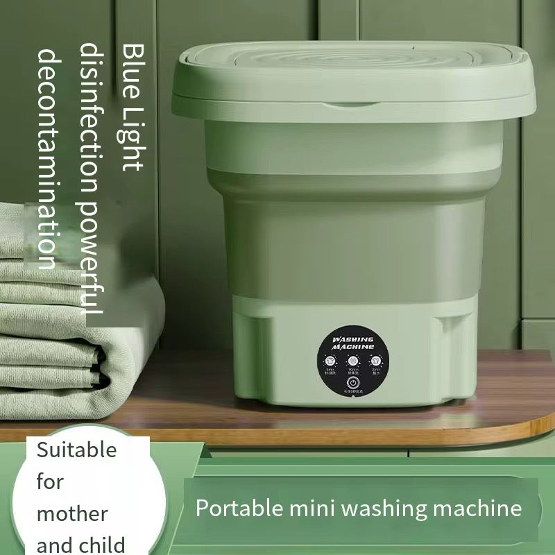 Mini machine à laver (pour vêtements léger) avec essorage à sec