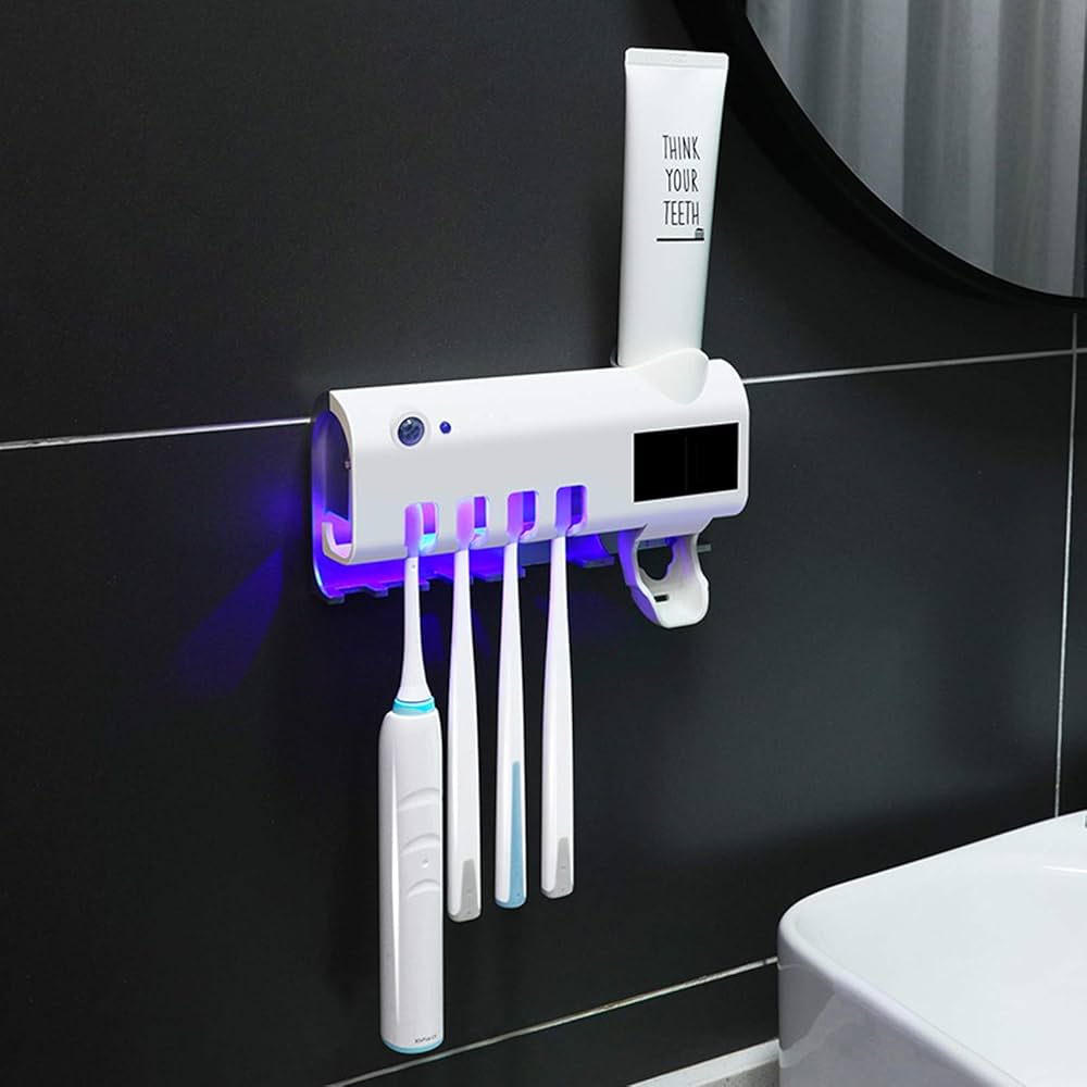 Distributeur de dentifrice 2 en 1